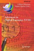 Advances in Digital Forensics XVIII (eBook, PDF)