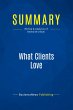 Summary: What Clients Love - Bild 1