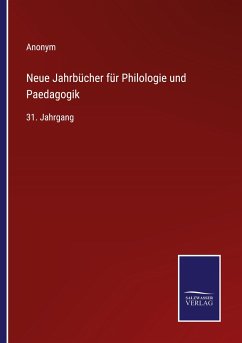 Neue Jahrbücher für Philologie und Paedagogik - Anonym