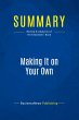 Summary: Making It on Your Own - Bild 1
