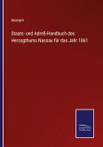 Staats- und Adreß-Handbuch des Herzogthums Nassau für das Jahr 1861