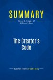 Summary: The Creator's Code