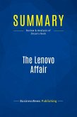 Summary: The Lenovo Affair Summary: The Lenovo Affair