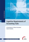 Cognitive Requirement of Accounting Tasks (eBook, PDF)