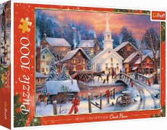 Puzzle 1000 Weiße Weihnacht (Puzzle)