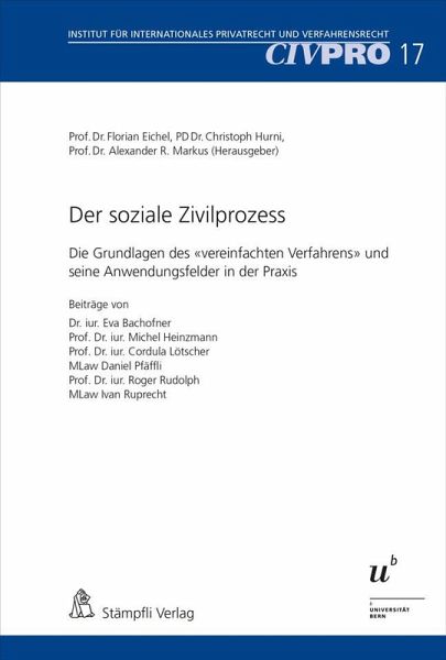 Der soziale Zivilprozess Der soziale Zivilprozess