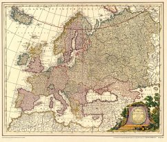 Historische Karte: Europa 1687 [gerollt] - Valk, Leonhard