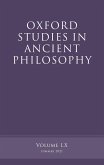 Oxford Studies in Ancient Philosophy, Volume 60 (eBook, ePUB)
