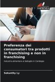 Preferenza dei consumatori tra prodotti in franchising e non in franchising