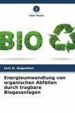 Energieumwandlung von organischen Abfällen durch tragbare Biogasanlagen