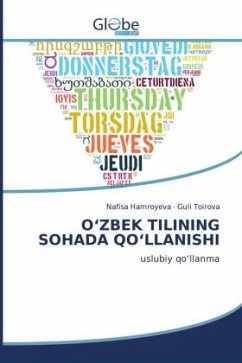 O¿ZBEK TILINING SOHADA QO¿LLANISHI - Hamroyeva, Nafisa;Toirova, Guli