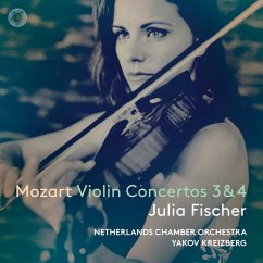 Mozart Violinkonzerte 3 & 4 - Fischer,Julia/Kreizberg/Russian National Orchestra