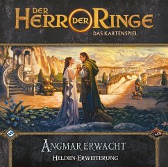 Asmodee FFGD2840 - Der Herr der Ringe, Das Kartenspiel, Angmar erwacht, Helden-Erweiterung