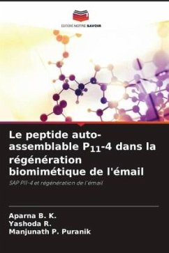 Le peptide auto-assemblable P11-4 dans la régénération biomimétique de l'émail - B. K., Aparna;R., Yashoda;P. Puranik, Manjunath