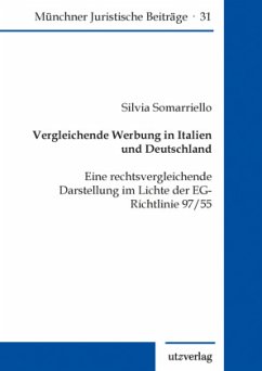 Vergleichende Werbung in Italien und Deutschland - Somarriello, Silvia