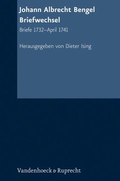 Johann Albrecht Bengel: Briefwechsel (eBook, PDF) - Bengel, Johann Albrecht