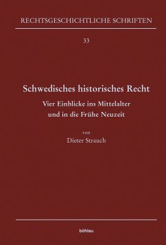 Schwedisches historisches Recht (eBook, PDF) - Strauch, Dieter