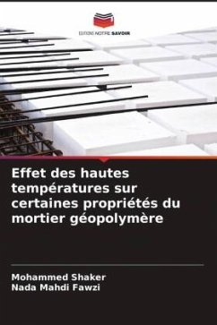 Effet des hautes températures sur certaines propriétés du mortier géopolymère - Shaker, Mohammed;Fawzi, Nada Mahdi