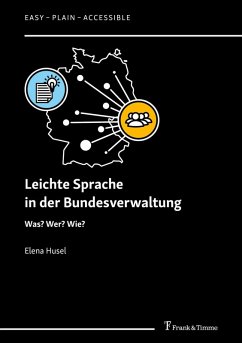 Leichte Sprache in der Bundesverwaltung (eBook, PDF) - Husel, Elena