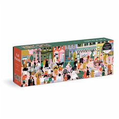 Fall Parade 1000 Piece Panoramic Puzzle - Galison