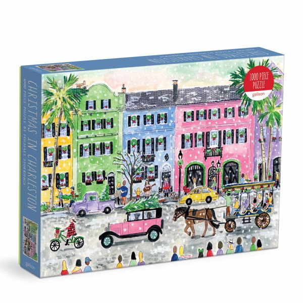 Michael Storrings Christmas in Charleston 1000 Piece Puzzle Michael Storrings Christmas in Charleston 1000 Piece Puzzle