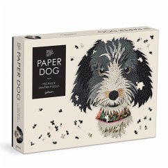 Paper Dogs 750 Piece Shaped Puzzle - Galison