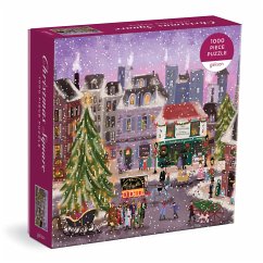 Joy Laforme Christmas Square 1000 Piece Puzzle in Square Box - Galison