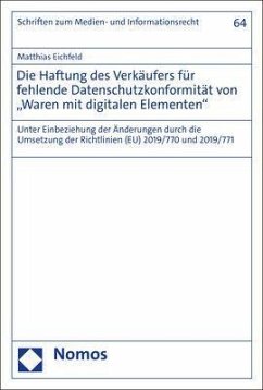 Die Haftung des Verkäufers für fehlende Datenschutzkonformität von 