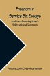 Freedom In Service Six Essays on... - Bild 1