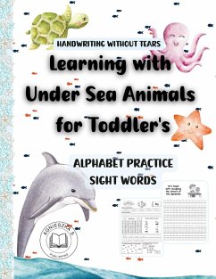 Handwriting Without Tears -Learning with Under Sea Animals for Toddler's - Swiatkowska-Sulecka, Agnieszka