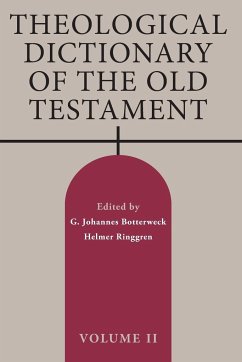 Theological Dictionary of the Old Testament Volume ll - Botterweck, G Johannes