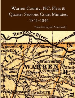 Warren County, NC, Pleas & Quarter Sessions Court Minutes, 1841-1844 - McGeachy, John A.