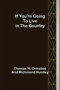 Cover If You're Going to Live in the Country