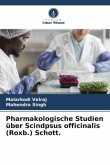 Pharmakologische Studien über Scindpsus officinalis (Roxb.) Schott.