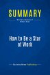Summary: How to Be a Star at Work - Bild 1