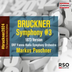 Sinfonie 3 D-Moll Wab 103 - Poschner,Markus/Orf Radio-Symphonieorchester Wien