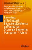 Proceedings of the Sixteenth International Conference on Management Science and Engineering Management - Volume 1 (eBook, PDF)