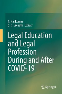 Legal Education and Legal Profession During and After COVID-19 (eBook, PDF)