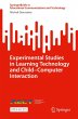 Experimental Studies in Learning... - Bild 1