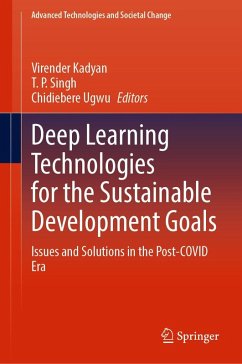 Cover Deep Learning Technologies for the Sustainable Development Goals