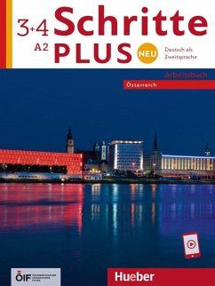 Schritte plus Neu 3+4 - Österreich. Arbeitsbuch mit Audios online - Niebisch, Daniela;Pude, Angela;Reimann, Monika