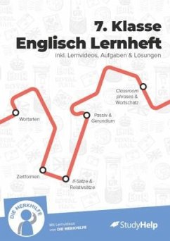 Cover 7. Klasse Englisch Lernheft