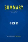 Summary: Clued In Summary: Clued In