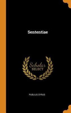 Sententiae - Syrus, Publius