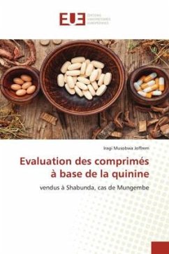 Evaluation des comprimés à base de la quinine - Joffrem, Iragi Musobwa