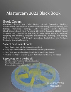 Mastercam 2023 Black Book - Verma, Gaurav; Weber, Matt