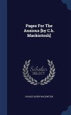 Pages For The Anxious [by C.h. Mackintosh]