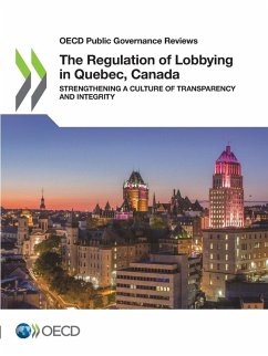 Cover The Regulation of Lobbying in Quebec, Canada