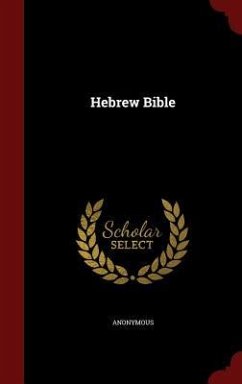 Hebrew Bible - Anonymous
