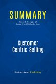 Summary: Customer Centric Selling